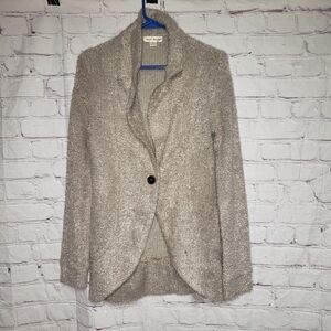 🧡𝅺DOUBLE Zero Fuzzy Knit One Button Coat